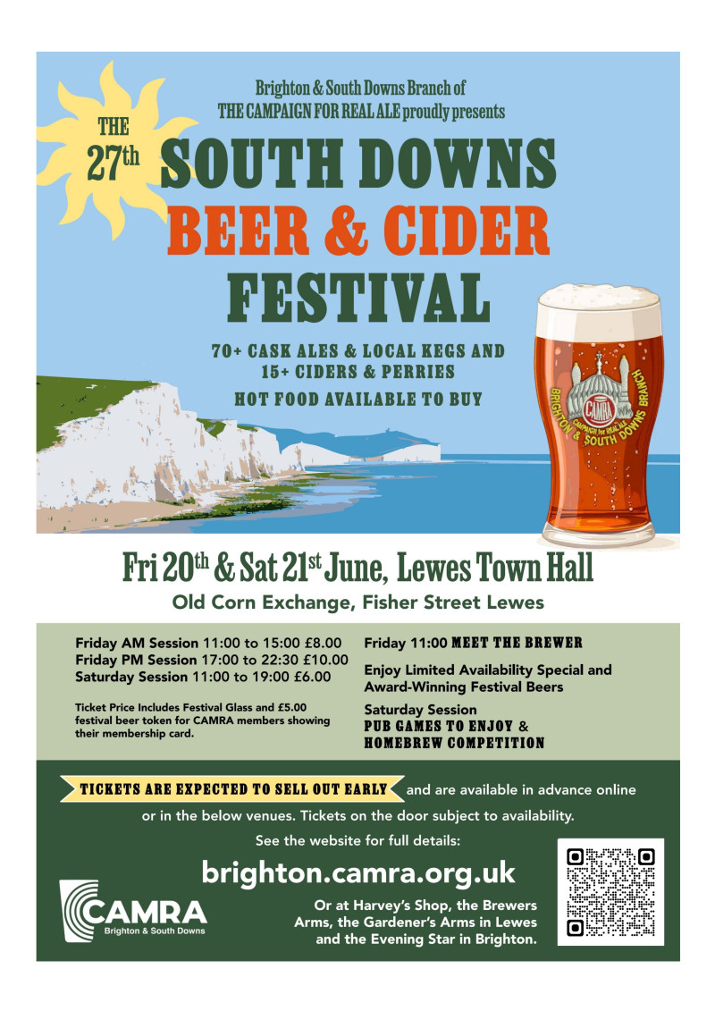 27th South Downs Beer & Cider Festival 2025