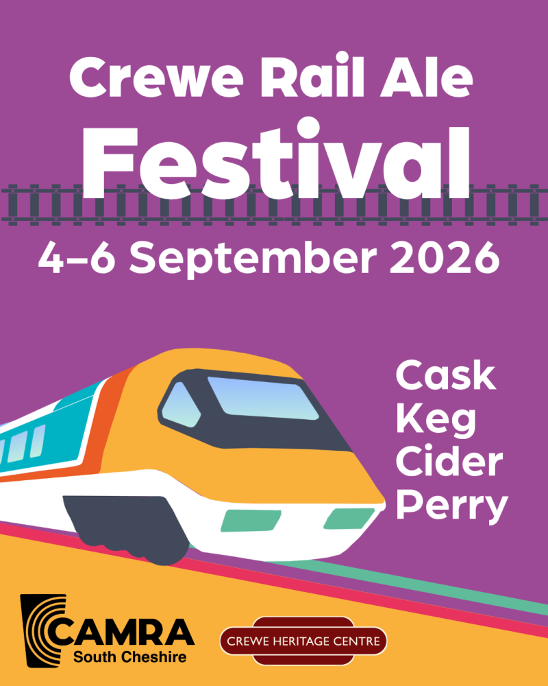 Crewe Rail Ale Festival 2026