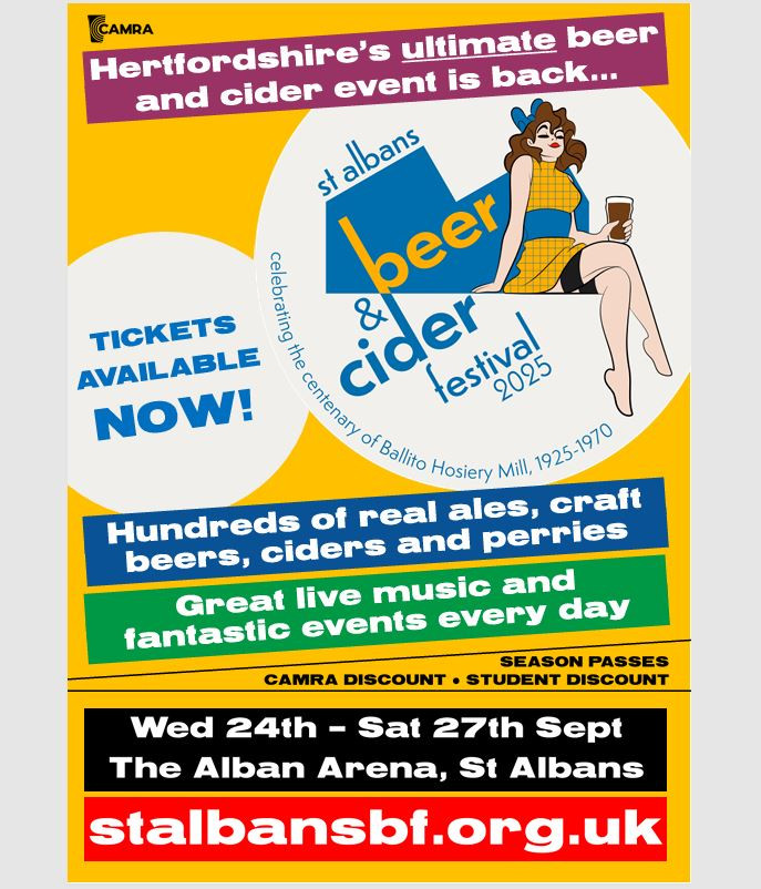 St Albans Beer & Cider Festival 2025